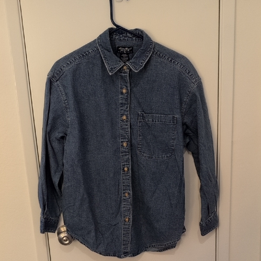 Gap Denim Button-Up Shirt